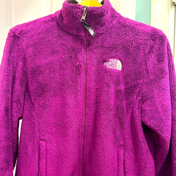 North Face Purple Fleece Jacket. Have lots of life left. :) - Picture 1 of 6